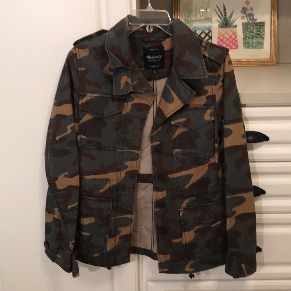 Camouflage Madewell Utility Jacket